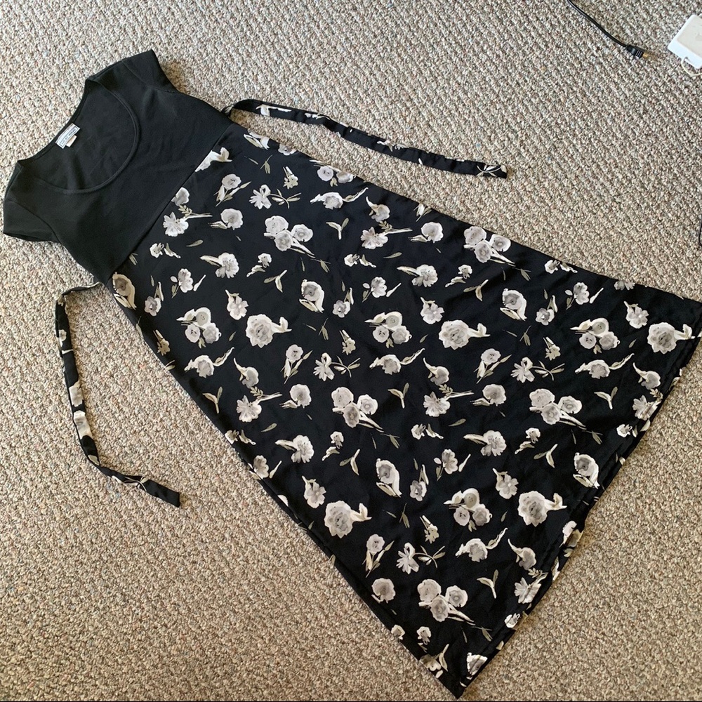 90s grunge babydoll midi dress
